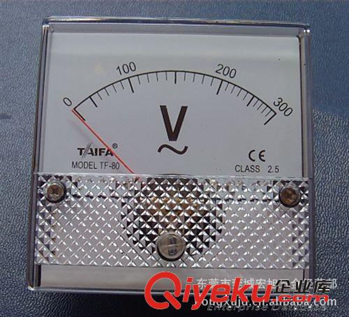 大量供應指針式電壓表TH-80  DH-80   80*80   300V、500V