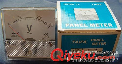 大量供應指針式電壓表TH-80  DH-80   80*80   300V、500V