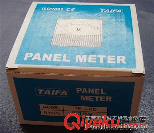 大量供應指針式電壓表電流表TF-80  DH-80   80*80   300V、500V