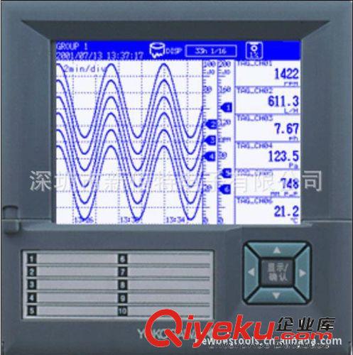 YOKOGAWA無紙記錄儀AX104