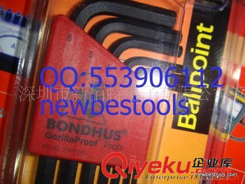 BONDHUS 10992 加長(zhǎng)球頭公制內(nèi)六角扳手1.5-6.0mm