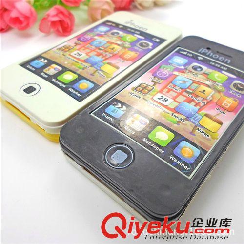 發(fā)光仿真蘋果iphone4s手機(jī)玩具 帶音樂電話學(xué)習(xí)機(jī)早教機(jī)送電池