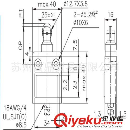 蘇州現(xiàn)貨供應(yīng) 天得 行程開(kāi)關(guān) TZ-3112 zp