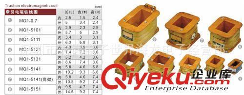 MQ1系列MQ1-1.5N(5101)交流牽引電磁鐵線圈
