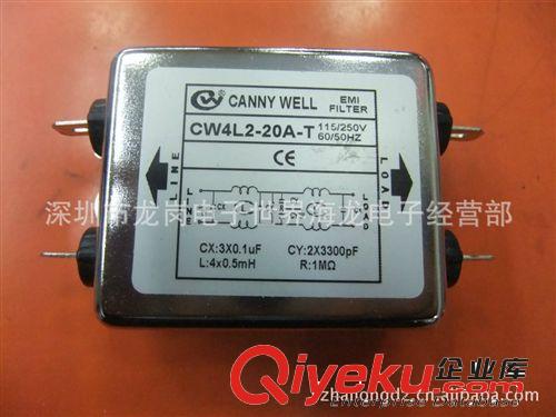 CW4EL2-10A-T臺灣CANNY WELL電源濾波器