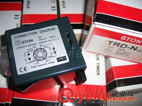 原裝zp 臺灣仕通 STON 時間繼電器TRD-N 380V原始圖片2