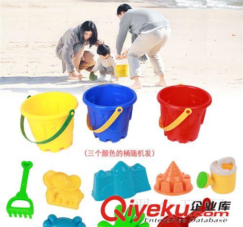 夏季熱賣 179-15A 大號(hào)沙灘桶 9件套沙灘工具 兒童玩具批發(fā) 26原始圖片2