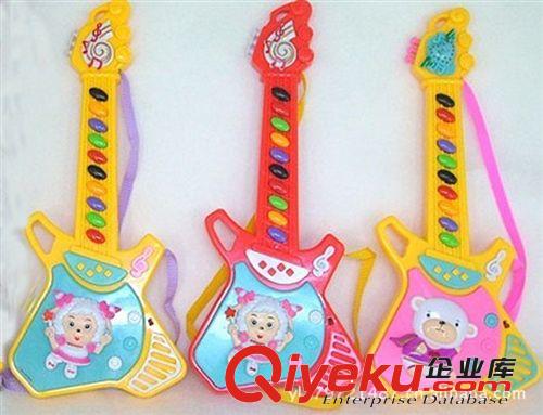 寶寶掛胸前 721喜洋洋電子音樂吉他 益智玩具批發 132