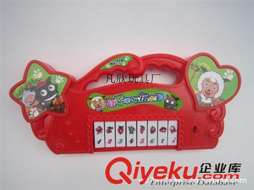 卡通電子吉他 718喜洋洋電子琴 義烏小商品 益智玩具批發1