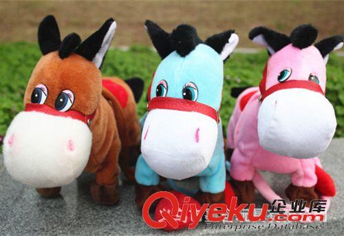 馬上有錢(qián) 電動(dòng)牽繩馬 走路扭屁股 馬叫聲 廠家批發(fā)4原始圖片3