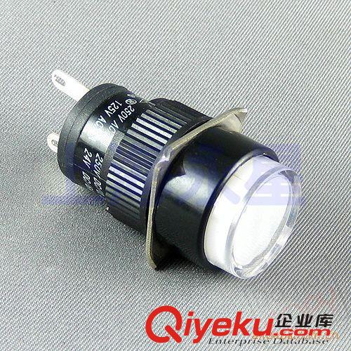 圓形指示燈 開孔直徑16mm 高亮度 LED燈 12mm