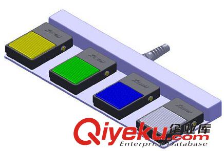 韓國進口凱昆KACON 鋼板制腳踏開關(guān)HRF-MX1-4P