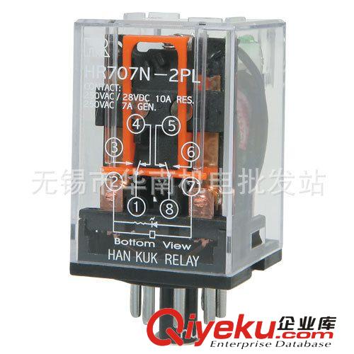 韓國進口凱昆kacon 通用繼電器 HR707N-2PLC