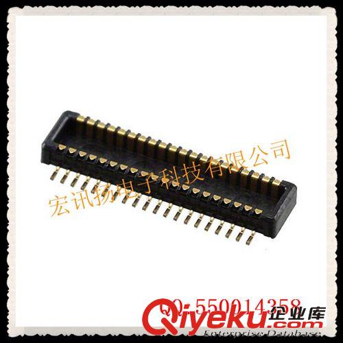 55560-0407 原装MOLEX 0.5MM 40P 板对板连接器 插头 外罩触点