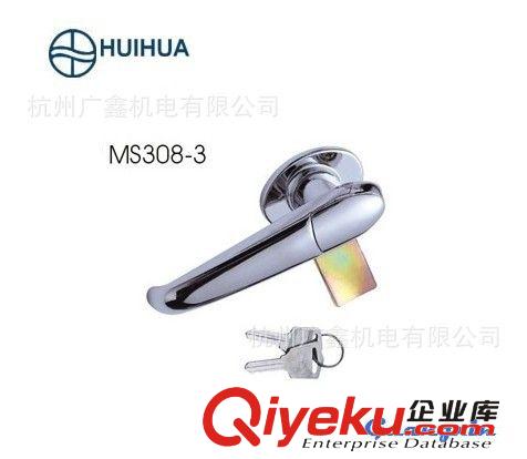 廠家直銷 HUIHUA 電柜門鎖 電器成套鎖具 把手鎖 MS308-3