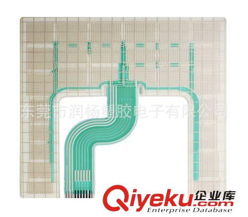 加工定制超薄导电强PET材料笔记本电脑键盘导电薄膜 三层电路组合