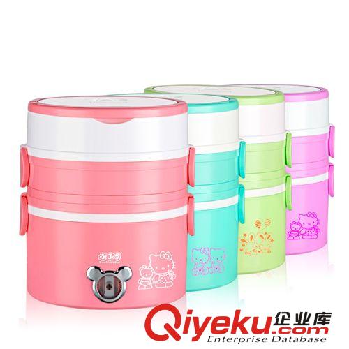【新品】多功能蒸煮飯盒 不銹鋼電子電熱飯盒 保溫 迷你電飯煲