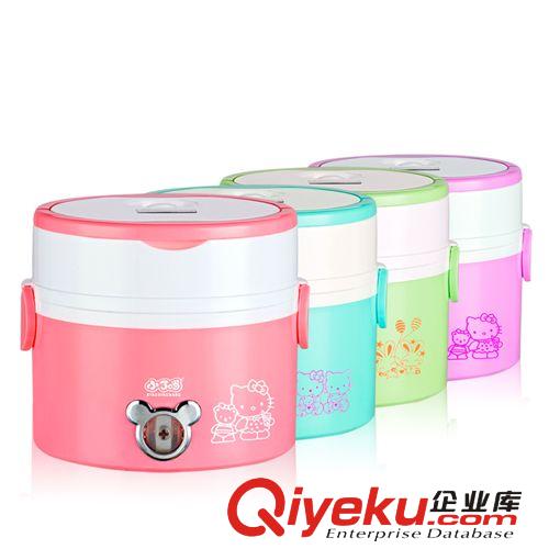【新品】多功能蒸煮飯盒 不銹鋼電子電熱飯盒 保溫 迷你電飯煲