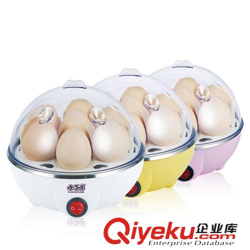 新飛多功能蒸蛋器 卡通小熊煮蛋 蒸蛋器 不銹鋼底盤可煮1-7蛋