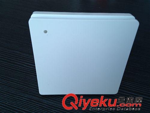 家用Q9全白一位單開雙控墻壁開關