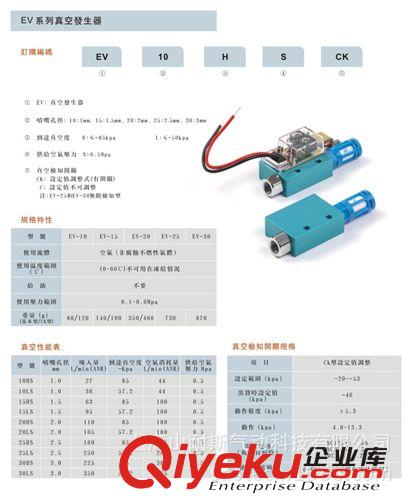 山耐斯SUNRISE真空发生器EV-10尼尔森NEW SUN