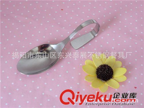 創(chuàng)意禮品勺子、海鮮餐具、兒童餐具勺、不銹鋼彎柄海鮮勺