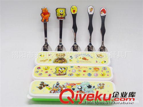 供應(yīng)gd兒童禮品餐具，商務(wù)禮品促銷餐具，餐飲卡通用品餐具，原始圖片2