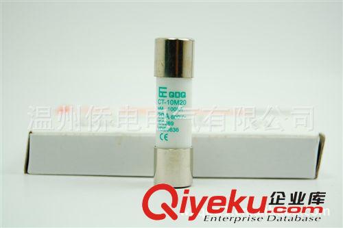 僑電QDQ供應低壓熔斷器CT-10G20 10*38廠家直銷 物美價廉原始圖片2
