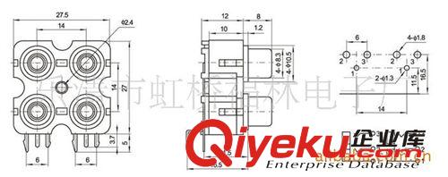 供AV插座，AV座，RCA插座，蓮花插座，音頻插座，AV4-8.4-20A