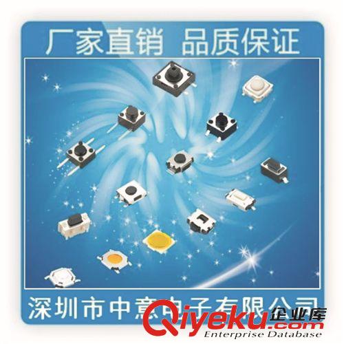 厂家供应高品质12x12方头带支架测插 轻触开关长期大量现货