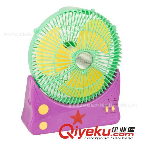 出口日本 帶LED燈充電電風扇 停電可持續使用10小時
