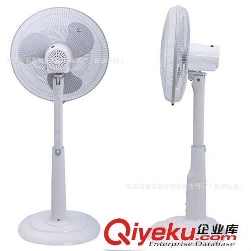 帶LED燈22寸12V太陽能風扇