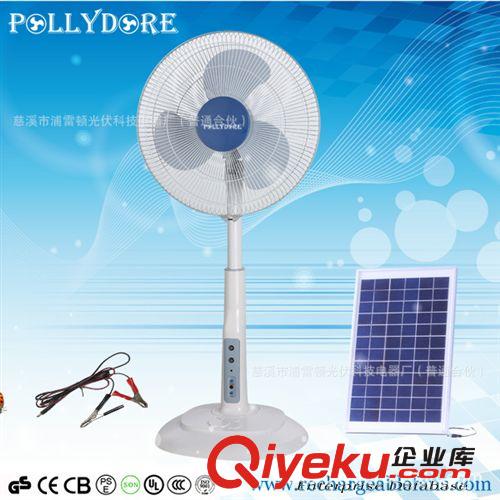 寧波工廠專業(yè)制造太陽能直流風扇帶燈原始圖片3
