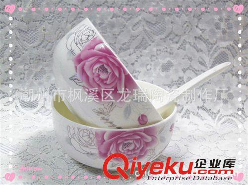 【廠家直銷】方禮盒韓式碗 6碗6勺 創意碗 碗批發 喜碗