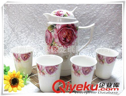 [廠價(jià)直銷(xiāo)]陶瓷茶具 陶瓷壺配杯 陶瓷冷水壺配杯 陶瓷茶壺原始圖片2