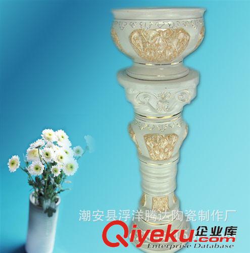 廠價直銷特款陶瓷工藝擺飾瓷 陶瓷羅馬柱盆套 A007原始圖片3
