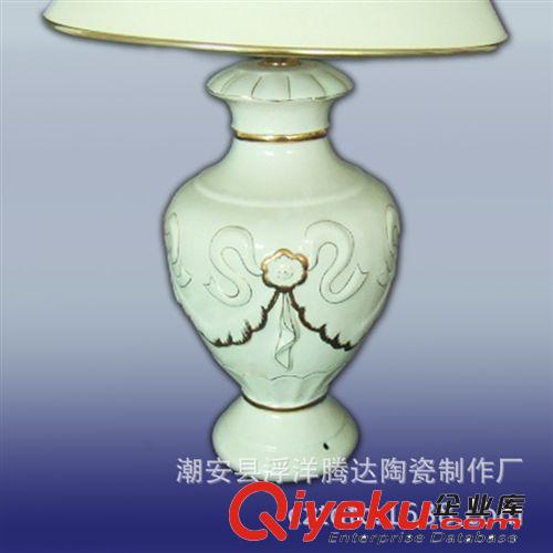 【廠價直銷】歐式家居擺設品 陶瓷臺燈 L4原始圖片2
