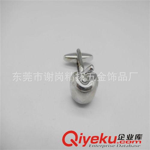 專業生產：金屬袖扣 鍍銀鑲鉆袖扣 袖口鈕  金屬紐扣扣子原始圖片3