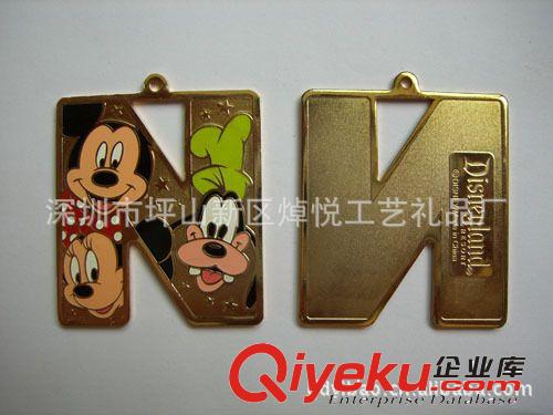 字母钥匙扣 迪斯尼字母钥匙扣 DISNEY字母钥匙扣