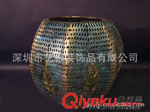 供應(yīng)不銹鋼花器擺件 金屬雕塑擺件 空間裝飾品 軟裝配飾品 YC1042