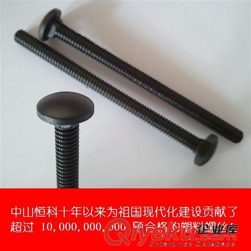 恒科塑料螺栓廠家供應(yīng)塑膠英制螺栓 M6×90黑色阻燃耐高溫性能佳原始圖片3
