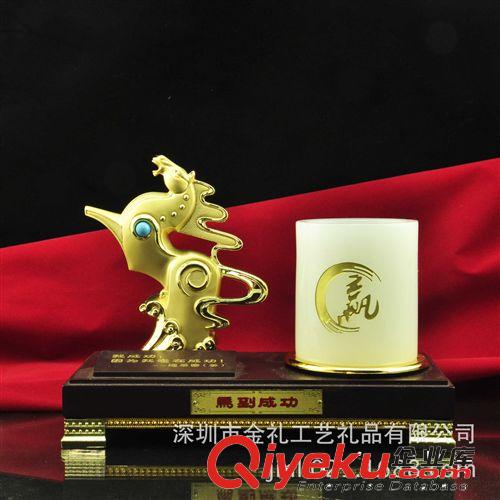 [廠家直銷(xiāo)】馬到成功文具臺(tái) 馬年辦公擺件禮品