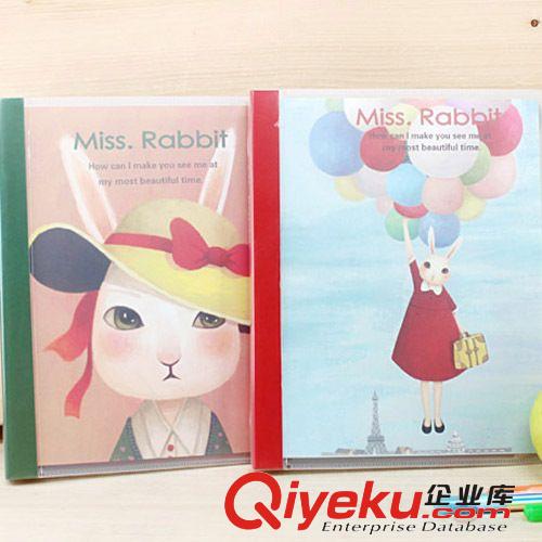 韓國(guó)文具TK12-225A5米絲兔PP活頁(yè)筆記本/練習(xí)本/記事本/8690原始圖片2
