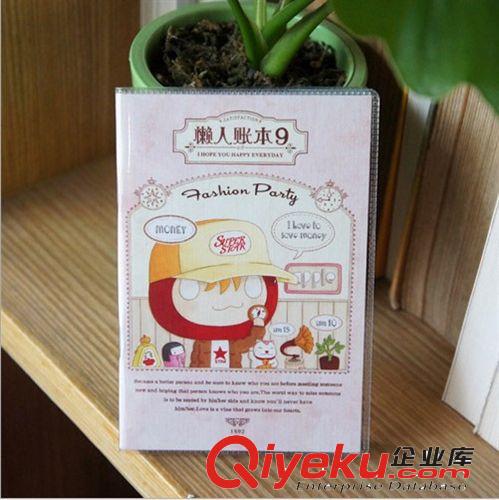 韓國(guó)文具5480 卡通懶人賬本9/賬簿/11182原始圖片2