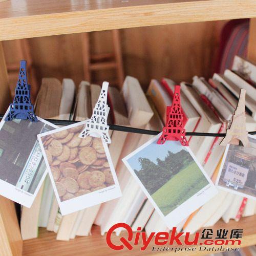 韓國(guó)文具 SV13-219巴黎鐵塔木夾子（4入）/文具用品/桌面用品2338原始圖片3