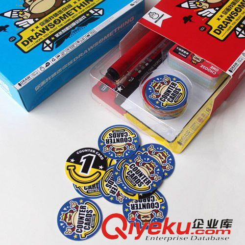 韓國(guó)文具 yx02cl-1953你畫(huà)我猜迷你版/游戲牌1015