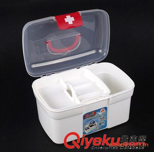 廠家直銷 2393 塑料藥箱  家庭藥箱 小急救箱 便藥箱 收納整理箱原始圖片3