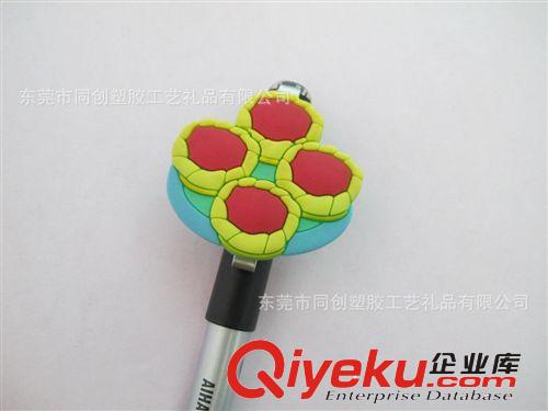 供應(yīng)筆套 PVC軟膠筆套 卡通筆套 廣告筆套原始圖片3