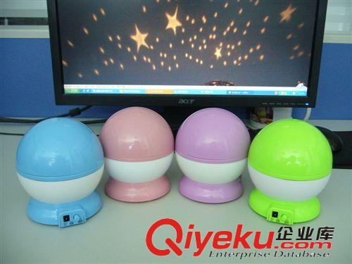 創(chuàng)意星空投影燈 海洋星星燈旋轉(zhuǎn)星空燈 夢幻旋轉(zhuǎn)夜光燈彩虹燈原始圖片3