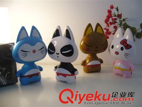 2014新年創意可愛卡通貓咪臺燈 新奇特臺燈 LED夜燈 床頭充電臺燈原始圖片3